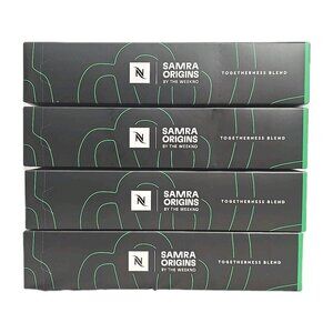 Nespresso Vertuo Capsules Samra Origins By The Weeknd Togetherness Blend 4-PACK